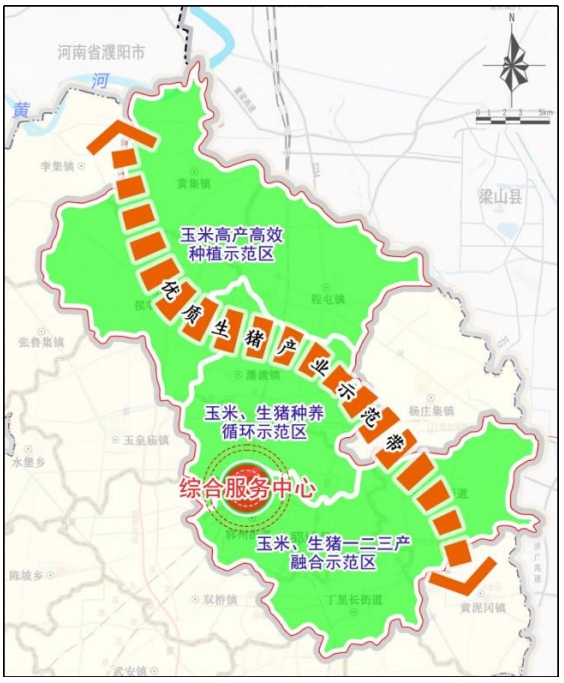 山東省鄆城縣國家現代農業產業園